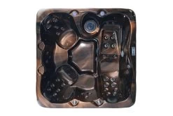 OUTTECH Osiris Whirlpool, Kupfer/braun, 190x190x78cm / 1200 L, 3 Pers., LED Light, LCD Balboa Anzeige 22 OUTTECH Osiris Whirlpool, Kupfer/braun, 190x190x78cm / 1200 L, 3 Pers., LED Light, LCD Balboa Anzeige -Gartenmöbel Geschäft 23339 7.jpg