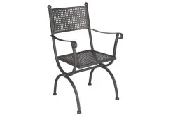 MBM Romeo Esstischgarnitur, Marone, Schmiedeeisen, Verzinkt, Pulverbeschichtet, Tisch 125x75 Cm, 2x Sessel -Gartenmöbel Geschäft 23356 03.jpg