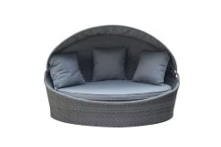 OUTFLEXX Sonneninsel, Grau, Polyrattan/Olefin, 187x146x75/131, Verstellbares Dach 20 OUTFLEXX Sonneninsel, Grau, Polyrattan/Olefin, 187x146x75/131, Verstellbares Dach -Gartenmöbel Geschäft 23404 9.jpg
