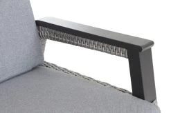 SIENA GARDEN Solea/Bellani Dining Set, Grau/anthrazit/blau, Gardino®-Geflecht/Alu/Keramik, 140 X 85 X 50-72cm, Inkl. 4 Diningsessel, Stufenlos Verstellbar -Gartenmöbel Geschäft 23753 12.JPG