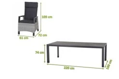 SIENA GARDEN Carlos/Corido Dining Set, Anthrazit, Alu/Geflecht/Keramik, 220 X 100 Cm, Inkl. 4 Diningsessel -Gartenmöbel Geschäft 23768 05.jpg
