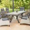 SIENA GARDEN Tirana/Corido Dining Set, Anthrazit, Alu/Keramik, 205-265 X 103 X 76cm, Inkl. 8 Diningsessel -Gartenmöbel Geschäft 23790 1.jpg
