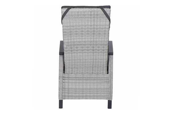 SIENA GARDEN Tirana/Corido Dining Set, Anthrazit, Alu/Keramik, 205-265 X 103 X 76cm, Inkl. 8 Diningsessel 9 SIENA GARDEN Tirana/Corido Dining Set, Anthrazit, Alu/Keramik, 205-265 X 103 X 76cm, Inkl. 8 Diningsessel – Bild 7