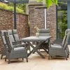 SIENA GARDEN Messina/Solea Dining Set, Anthrazit/blau, Alu/Gardino®-Geflecht/Keramik, 200-260x100 Cm, Inkl. 8 Diningsessel, Stufenlos Verstellbar -Gartenmöbel Geschäft 23814 1.jpg