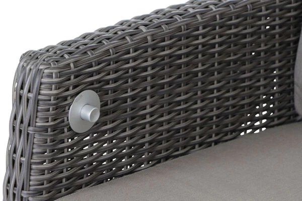 SIENA GARDEN Silva/Amira Dining Set, Anthrazit/grau, Alu/Gardino®-Geflecht/Keramik, 220 X 100cm, Inkl. 4 Diningsessel, Verstellbar 12 SIENA GARDEN Silva/Amira Dining Set, Anthrazit/grau, Alu/Gardino®-Geflecht/Keramik, 220 X 100cm, Inkl. 4 Diningsessel, Verstellbar – Bild 10