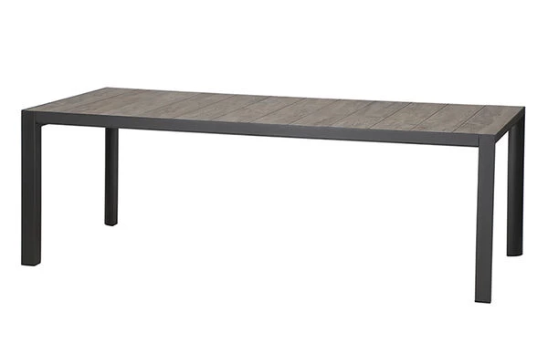 SIENA GARDEN Silva/Amira Dining Set, Anthrazit/grau, Alu/Gardino®-Geflecht/Keramik, 220 X 100cm, Inkl. 4 Diningsessel, Verstellbar 5 SIENA GARDEN Silva/Amira Dining Set, Anthrazit/grau, Alu/Gardino®-Geflecht/Keramik, 220 X 100cm, Inkl. 4 Diningsessel, Verstellbar – Bild 3