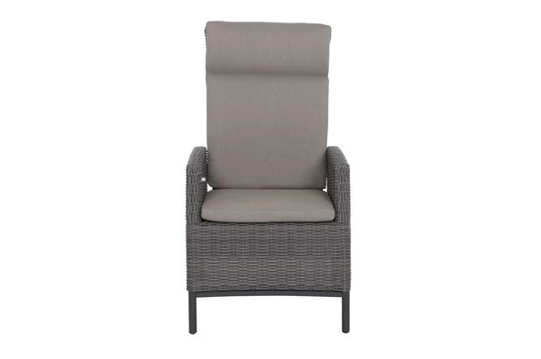 SIENA GARDEN Silva/Amira Dining Set, Anthrazit/grau, Alu/Gardino®-Geflecht/Keramik, 220 X 100cm, Inkl. 4 Diningsessel, Verstellbar 6 SIENA GARDEN Silva/Amira Dining Set, Anthrazit/grau, Alu/Gardino®-Geflecht/Keramik, 220 X 100cm, Inkl. 4 Diningsessel, Verstellbar – Bild 4