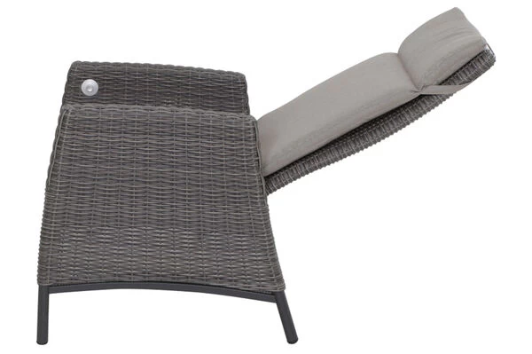 SIENA GARDEN Silva/Amira Dining Set, Anthrazit/grau, Alu/Gardino®-Geflecht/Keramik, 220 X 100cm, Inkl. 4 Diningsessel, Verstellbar 9 SIENA GARDEN Silva/Amira Dining Set, Anthrazit/grau, Alu/Gardino®-Geflecht/Keramik, 220 X 100cm, Inkl. 4 Diningsessel, Verstellbar – Bild 7