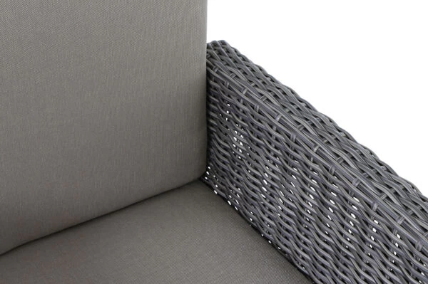 SIENA GARDEN Silva/Amira Dining Set, Anthrazit/grau, Alu/Gardino®-Geflecht/Keramik, 220 X 100cm, Inkl. 4 Diningsessel, Verstellbar 11 SIENA GARDEN Silva/Amira Dining Set, Anthrazit/grau, Alu/Gardino®-Geflecht/Keramik, 220 X 100cm, Inkl. 4 Diningsessel, Verstellbar – Bild 9