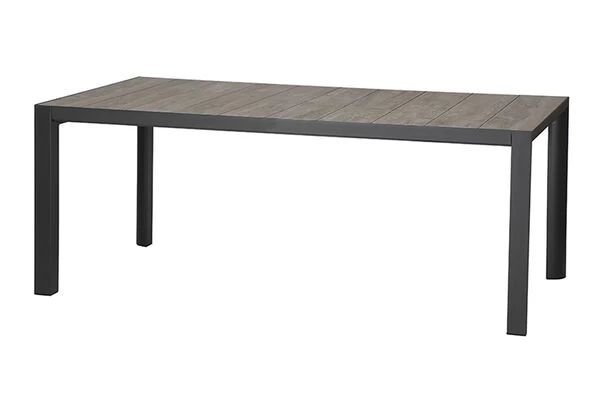 SIENA GARDEN Silva/Solea Dining Set, Anthrazit/blau/grau, Alu/Gardino®-Geflecht/Keramik, 182 X 100cm, Inkl. 4 Diningsessel, Stufenlos Verstellbar 5 SIENA GARDEN Silva/Solea Dining Set, Anthrazit/blau/grau, Alu/Gardino®-Geflecht/Keramik, 182 X 100cm, Inkl. 4 Diningsessel, Stufenlos Verstellbar – Bild 3