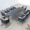 OUTFLEXX Esstischgarnitur, Anthrazit, Aluminium, Ausziehtisch 180/270x100 Cm, 8 Sessel -Gartenmöbel Geschäft 23903 1.JPG