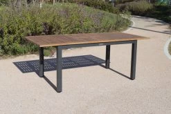 VILLANA Esstischgarnitur, Anthrazit/grau, Alu/ FSC-Akazienholz, Ausziehtisch 150/200 Cm, 4 Stapelstühle 24 VILLANA Esstischgarnitur, Anthrazit/grau, Alu/ FSC-Akazienholz, Ausziehtisch 150/200 Cm, 4 Stapelstühle -Gartenmöbel Geschäft 23909 12.jpg