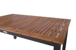 VILLANA Esstischgarnitur, Anthrazit/grau, Alu/ FSC-Akazienholz, Ausziehtisch 150/200 Cm, 6 Stapelstühle, 2 Multipositionssessel -Gartenmöbel Geschäft 23916 15.jpg