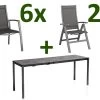 KETTLER Cubic/Altura Esstischgarnitur, Anthrazit, Alu/HPL/Textilene, 140/210x70 Cm, 6 Stapel, 2 Multipos -Gartenmöbel Geschäft 28852 01.jpg