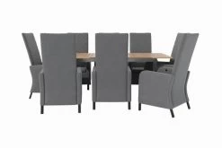 OUTFLEXX Malaga Sitzgruppe, Natur/anthrazit/flanelle, FSC-Teak/Edelstahl/Alu/Sunbrella, 150/200x90cm, 8 Sessel, Plattenstärke 20mm, Verstellbare Rückenlehne -Gartenmöbel Geschäft 28873 CGI 04.jpg