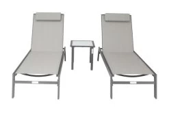 VILLANA 2er-Set Sonnenliegen, Anthrazit/grau, Alu/Textil, 198x66x32cm, Mit Beistelltisch 45x45cm 20 VILLANA 2er-Set Sonnenliegen, Anthrazit/grau, Alu/Textil, 198x66x32cm, Mit Beistelltisch 45x45cm -Gartenmöbel Geschäft 2 13885.jpg