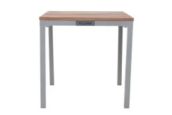 Villana 2er Sonnenliegen-Set, Alu/FSC-Akazienholz, 201x70x32,5cm, 4-fach Verstellbar, Mit Beistelltisch 45x45cm -Gartenmöbel Geschäft 2 17776.jpg