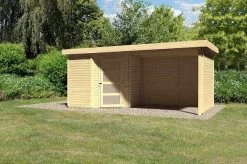 KARIBU Gartenhaus Schwandorf 3, Fichtenholz 19 Mm, Pultdach -Gartenmöbel Geschäft 2 18004 9.jpg
