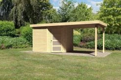 KARIBU Gartenhaus Schwandorf 5, Fichtenholz 19 Mm, Pultdach -Gartenmöbel Geschäft 2 18005 7.jpg