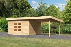 KARIBU Gartenhaus Northeim 5, Fichtenholz 38 Mm, Pultdach -Gartenmöbel Geschäft 2 18028 11.jpg