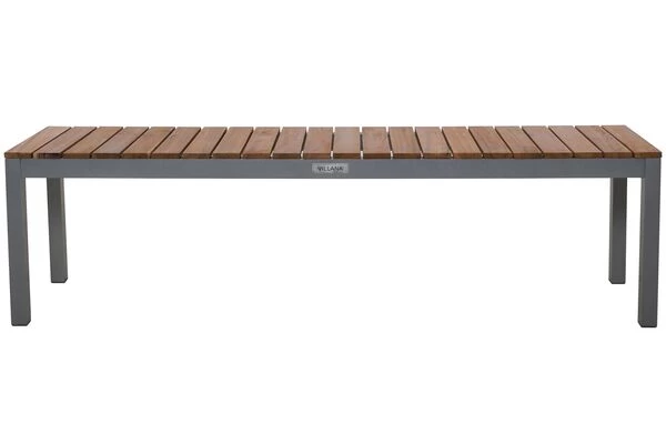 VILLANA Bank, Alu Pulverbeschichtet / FSC Akazienholz, 3 Personen, 165 X 40 X 45 Cm 10 VILLANA Bank, Alu Pulverbeschichtet / FSC Akazienholz, 3 Personen, 165 X 40 X 45 Cm – Bild 8
