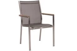 STERN Cardiff Set, Silber/silbergrau, Edelstahl/FSC-Teak, Tisch 200/300 X 100 Cm, 4 Stapel-, 2 Multipositionssessel -Gartenmöbel Geschäft 2 19742.jpg