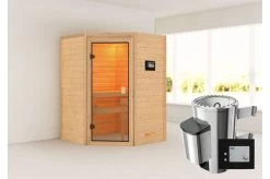 KARIBU Sauna Antonia, Fichtenholz 38 Mm, Eckeinstieg, Ca. 1,5m² -Gartenmöbel Geschäft 2 20224 3.jpg