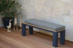 OUTFLEXX Oxford Bank, Dark Grey/natur, Alu/recycled FSC®-Teak, 150x40x45cm, Rustikal Gebürstet -Gartenmöbel Geschäft 2 20334.jpg