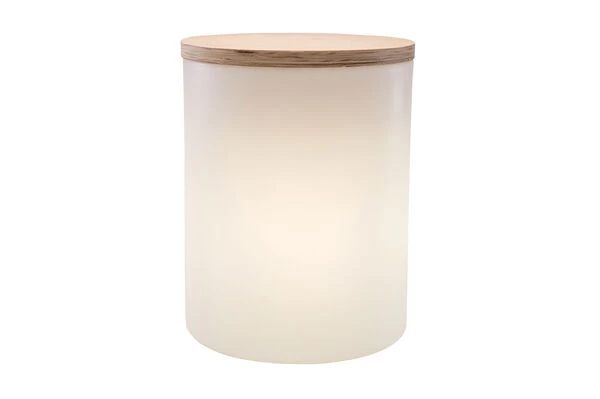 8-SEASONS Shining Drum Dekoleuchte, Weiß, Polyethylen, Outdoor 4 8-SEASONS Shining Drum Dekoleuchte, Weiß, Polyethylen, Outdoor – Bild 2