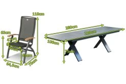 HARTMAN Sondermodell Xanadu/Da Vinci Sitzgruppe, Xerix/anthrazit, Alu/Glaskeramik, 6 Multipos, 220/280x100cm -Gartenmöbel Geschäft 2 21083.jpg