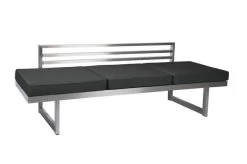 STERN New Holly Dining-Bank/Liege, Silbergrau, Edelstahl, 216x77x73 Cm, Inkl. Polster Schiefergrau 9 STERN New Holly Dining-Bank/Liege, Silbergrau, Edelstahl, 216x77x73 Cm, Inkl. Polster Schiefergrau -Gartenmöbel Geschäft 2 21894.jpg