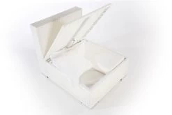 OUTFLEXX Mittelelement, Weiß, Polyrattan, Inkl. Polster, Wasserfeste Kissenbox -Gartenmöbel Geschäft 2 2511 5 BOX.jpg
