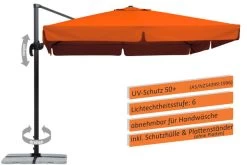 Schneider® SCHNEIDER Rhodos Ampelschirm, Terracotta, Quadratisch, 300 X 300 Cm -Gartenmöbel Geschäft 2 2652 3.jpg