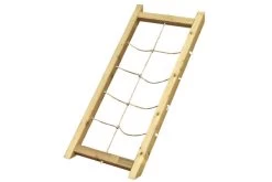 KARIBU Benjamin Stelzenhaus, Terragrau, Nordische Fichte, 198x244x309cm, Mit Rutsche Rot Und Netzrampe -Gartenmöbel Geschäft 30416 6 03.jpg