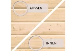 KARIBU Gartenhaus Kastorf 6, Naturbelassen, Fichtenholz 28mm, 305 X 274 X 222 Cm, Flachdach, Inkl. Oberlicht -Gartenmöbel Geschäft 30463 1 04.jpg