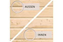 KARIBU Gartenhaus Askola 3,5, Naturbelassen, Fichtenholz 19mm, 528,5 X 246 X 211 Cm, Flachdach, Seitlicher Anbau 2,8m Mit Rückwand -Gartenmöbel Geschäft 30540 5 06.jpg