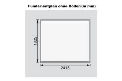KARIBU Gartenhaus Amberg 3, Terragrau, Fichtenholz 19mm, 272 X 186 X 209 Cm, Satteldach, Doppelflügeltür -Gartenmöbel Geschäft 30553 1 07.jpg