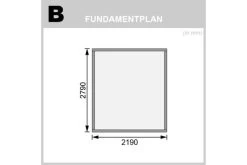 KARIBU Gartenhaus Bastrup 4, Anthrazit, Fichtenholz 28mm, 237 X 297 X 222 Cm, Pultdach, Eco Doppelflügeltür -Gartenmöbel Geschäft 30562 3 06.jpg