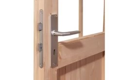 KARIBU Gartenhaus Bastrup2 , Naturbelassen, Fichtenholz 28mm, 454,5 X 237 X 220 Cm, Pultdach, Anbau 2m Mit Rückwand -Gartenmöbel Geschäft 30563 1 03.jpg