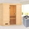 KARIBU Selena Sauna , Naturbelassen, Fichte, 195x145x187 Cm,SETOfen 4,5 KW Integr. Strg. -Gartenmöbel Geschäft 30761 1 01.jpg