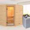 KARIBU Elea Sauna , Naturbelassen, Fichte, 195x169x187 Cm,SETOfen 4,5 KW Integr. Strg. 1 KARIBU Elea Sauna , Naturbelassen, Fichte, 195x169x187 Cm,SETOfen 4,5 KW Integr. Strg. -Gartenmöbel Geschäft 30767 1 01.jpg