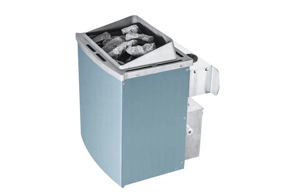 KARIBU Tromsö Sauna , Naturbelassen, Fichte, 196x178x198 Cm,SETOfen 4,5 KW Integr. Strg. 9 KARIBU Tromsö Sauna , Naturbelassen, Fichte, 196x178x198 Cm,SETOfen 4,5 KW Integr. Strg. – Bild 7