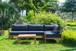 OUTFLEXX Ecklounge, Dunkelgrau, FSC-Akazienholz/Textil, Für 5 Personen, Inkl. Tisch Und Polster -Gartenmöbel Geschäft 30790 02.jpg