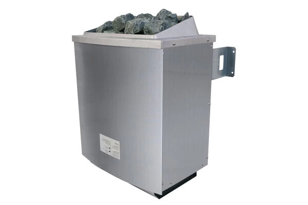 KARIBU Norin Sauna, Naturbelassen, Fichte, 165 X 165 X 202 Cm, Fronteinstieg, Energiespartür Und Kranz SET Mit Ofen 4,5 KW Ext. Strg. Easy 6 KARIBU Norin Sauna, Naturbelassen, Fichte, 165 X 165 X 202 Cm, Fronteinstieg, Energiespartür Und Kranz SET Mit Ofen 4,5 KW Ext. Strg. Easy – Bild 4