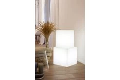 OUTFLEXX Exklusivmodell Shining Cube Dekoleuchte, Polyethylen, 43x 43x43 Cm, Inkl. Fassung Und LED-Leuchtmittel -Gartenmöbel Geschäft 31296 03.jpg