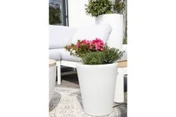 OUTFLEXX Exklusivmodell Shining Classic Pot S Dekoleuchte, Polyethylen, 34x39 Cm, Inkl. Fassung Und LED-Leuchtmittel