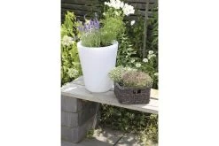 OUTFLEXX Exklusivmodell Shining Classic Pot S Dekoleuchte, Polyethylen, 34x39 Cm, Inkl. Fassung Und LED-Leuchtmittel -Gartenmöbel Geschäft 31297 03.jpg