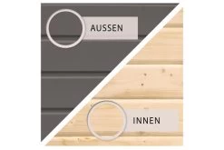 KARIBU Mainburg 1 Saunahaus, Terragrau, Fichte, 309x309x229 Cm, SET 1 Mit Doppelflügeltür, Vorraum Und 9 KW Bio-Ofen -Gartenmöbel Geschäft 31317 6 12.jpg