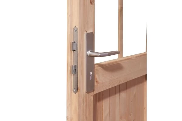 KARIBU Mainburg 3 Saunahaus, Naturbelassen, Fichte, 369x369x229 Cm, SET B Mit Doppelflügeltür Und Vorraum 12 KARIBU Mainburg 3 Saunahaus, Naturbelassen, Fichte, 369x369x229 Cm, SET B Mit Doppelflügeltür Und Vorraum – Bild 10