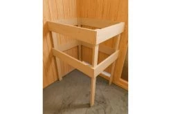 KARIBU Eupin Energiespar-Sauna, Naturbelassen, Fichte, 210x184x202 Cm, Mit Kranz Und 3,6 KW Ofen Integr. Steuerung -Gartenmöbel Geschäft 31392 2 11.jpg